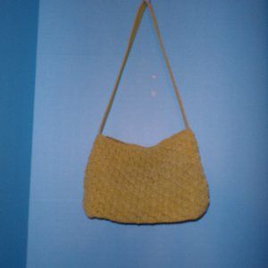 LIZ CLAIBORNE Crazy Horse Crochet Purse